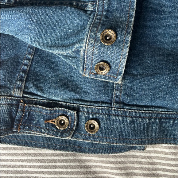 Ralph Lauren Jeans Co. Blue Denim Cotton blend Jacket w pockets, size Small - Picture 10 of 10